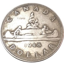 Vintage 1948 Canada George VI