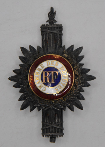 Politique insigne perchoir - -,