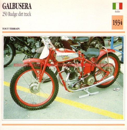 Galbusera 250 rudge dirt - galbusera,