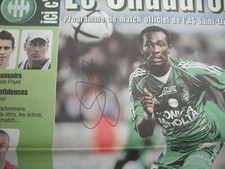 PROGRAMME  ASSE  - AJ AUXERRE  SAINT ETIENNE ;LIGUE 1  NOV 2005 14 eme j ZOKORA