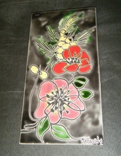 Plaque murale carreau