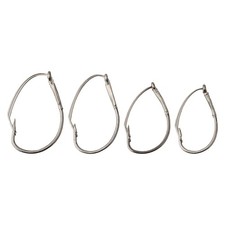 Hameçons de pêche larges 10 pièces/boîte écart barbelé hameçons en acier