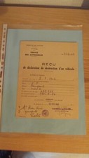 DOCUMENT PEUGEOT - RECU DE