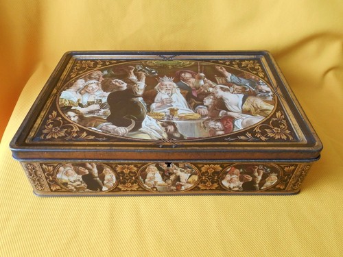 Ancienne boite tole - en,