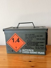 Boite Caisse De Munition Militaire Vide Militaires airsoft chasse Etanche deco