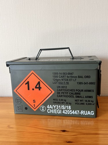 Boite caisse munition - boite,