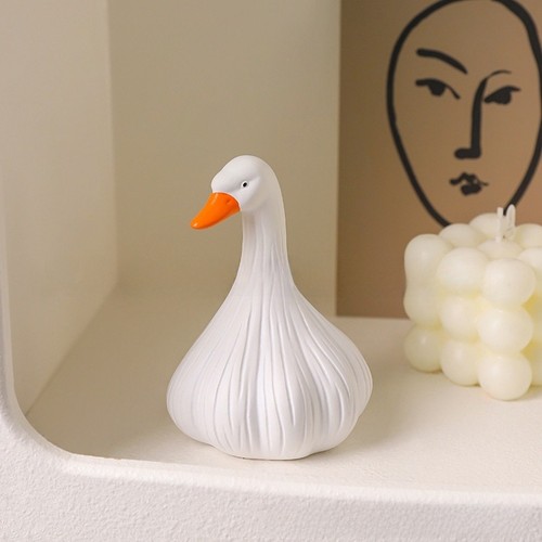 Ornement canard résine - ornement, en