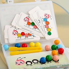 Montessori clip perles jouets - montessori,