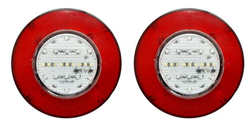 Feux arrière ronds 12v - feux,