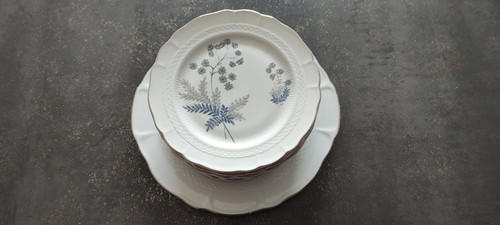 Ancien service dessert - à,