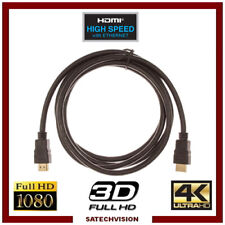 Cordon câble HDMI mâle / mâle connecteur plaqué Or 2 m Full HD 3D Ultra HD