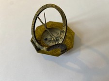 Cadran solaire laiton doré