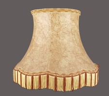 Abat-jour en peau? avec