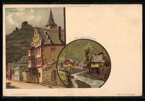 Carte postale artiste carl - postale, d'artiste