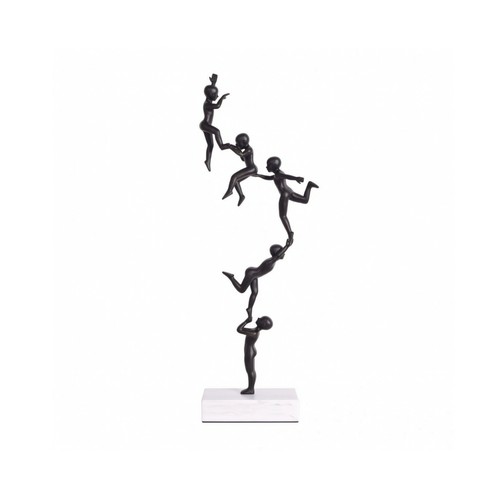 Sculpture acrobate moderne - sculpture,