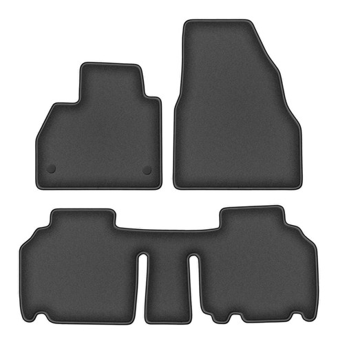 Jeu tapis velours graphite - velours,