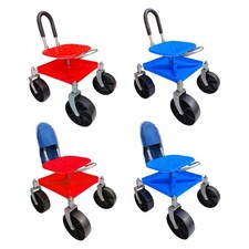 Chariot de jardin à roulettes pour jardinier, plantation, jardinage, abri de