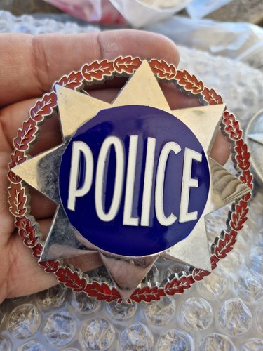 Plaque police nationale - plaque,