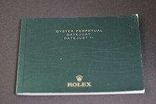 Booklet Oyster Perpetual Datejust II Rolex - Français - 2012