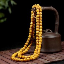  Vintage 108 Perles Bouddhisme