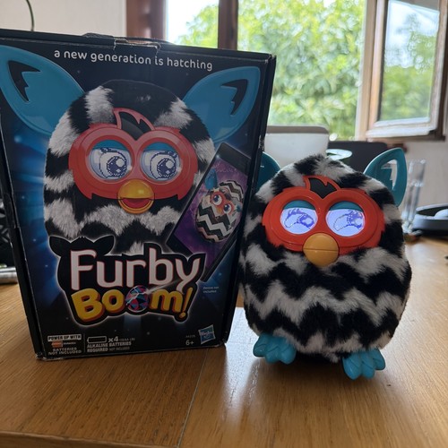 Hasbro furby boom zigzag - furby, black