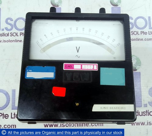 Voltmètre analogique portable