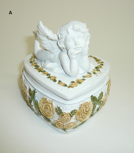 Boîte bijoux coeur - boîte, à
