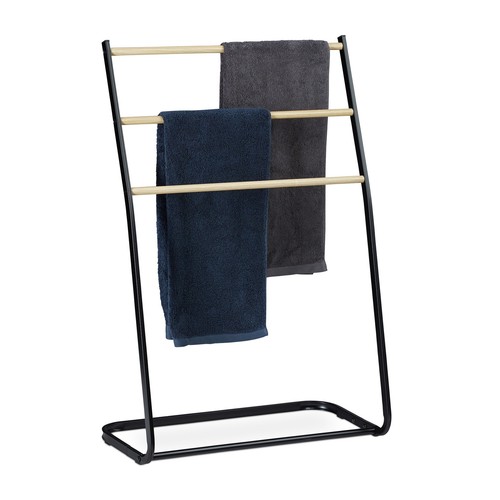 Porte serviettes sur pieds - porte-serviettes,