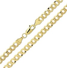 Chaine Courbe Femme Or Jaune 9