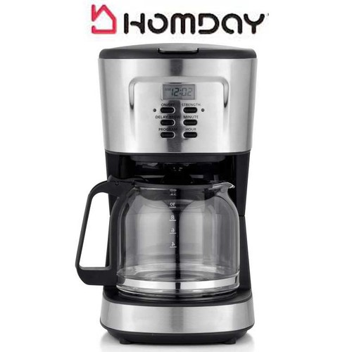 Cafetière programmable homday - cafetière,
