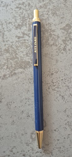 Ritz paris stylo bille bleu - paris,
