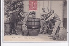 La fabrication du cidre dans