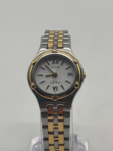 Montre femme pulsar bicolore - montre,