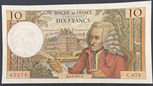 Billet france 10 francs - france,