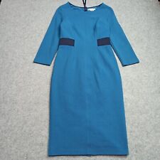 Boden Robe Petit D-36R UK-10R US-6R Bleu Crayon Sheath Laura-Ottoman