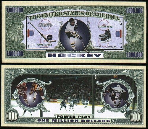 Hockey sur glace billet - sur,