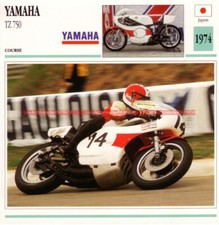 YAMAHA TZ 750 John DODDS 1974 : Fiche Moto #000041