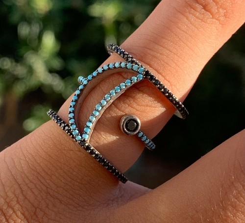 Bague cylindre argent - cylindre, en