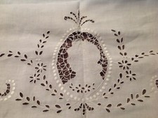ANCIENNE NAPPE DESSUS DE