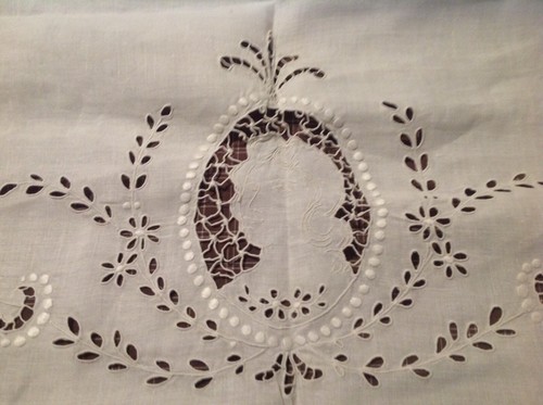 Ancienne nappe dessus - nappe, de