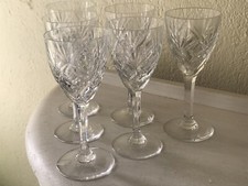CRISTAL ST LOUIS 6 VERRES À