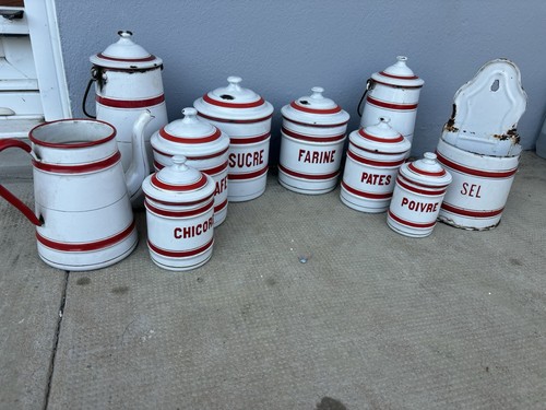 Pots épices émaillée - à,