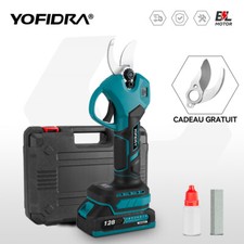 Sécateur électrique sans fil cisailles à branches batterie pour Makita batterie