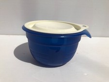 ❤️ TUPPERWARE bol batteur mélangeur bleu 650 ML + couvercle NEUF   1