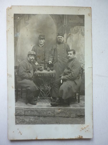 Carte photo ww1 soldats - soldats, guerre