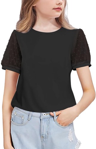 Filles shirts manches - t-shirts,