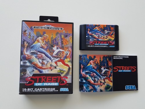 Sega megadrive streets rage - sega,