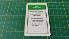 Carte propriété Avenue Foch pièce jeu de société Monopoly Super électronique D75