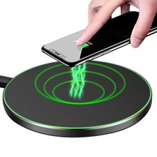 Chargeur sans fil Universel Q1 Charging 10W Pour iPhone Samsung Xiaomi - Noir