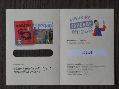 Tintin passeport figurine - tintin-passeport,